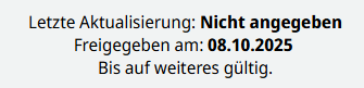 Datumsangabe im SuchClient ohne Information au dem XZuFi Datumsangabe im SuchClient ohne XZuFi Information